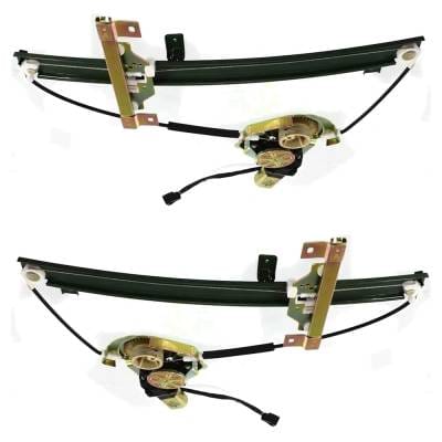 New Front Left And Front Right Window Regulator Compatible With Honda Isuzu Rodeo Ls 6 Cyl 3.2L thumbnail 14