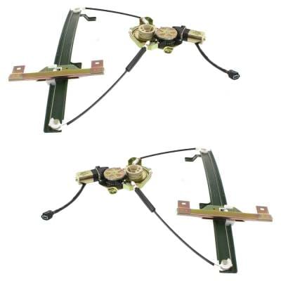 New Front Left And Front Right Window Regulator Compatible With Honda Isuzu Passport Ex 6 Cyl 3.2L thumbnail 6