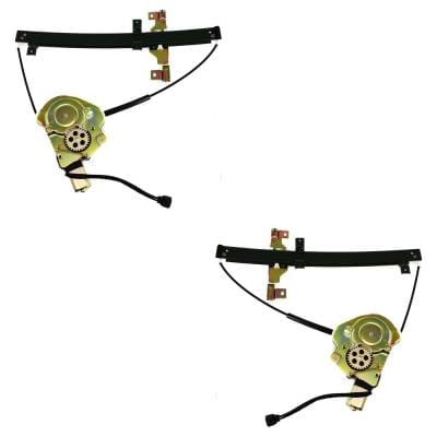 New Front Left And Front Right Window Regulator Compatible With Honda Isuzu Rodeo S 4 Cyl 2.6L thumbnail 8