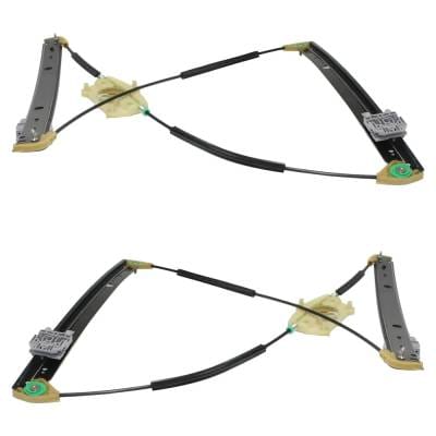 New Front Left And Front Right Window Regulator Compatible With Audi Q7 Sport 6 Cyl 3.0L 2011 thumbnail 8