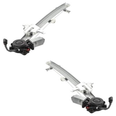 New Front Left And Front Right Window Regulator Compatible With Acura Rdx Sh-Awd 4 Cyl 2.0L Rdx Base thumbnail 8