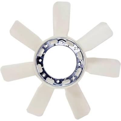 New 7 Blades Fan Blade Compatible With Toyota Van Wagon Dx 4 Cyl 2.0L 4Runner Sr5 4 Cyl 2.4L Pickup thumbnail 2