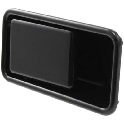 Front Driver Side Exterior Door Handle Compatible With 1987-2006 Jeep Wrangler Smooth Black Without thumbnail 4
