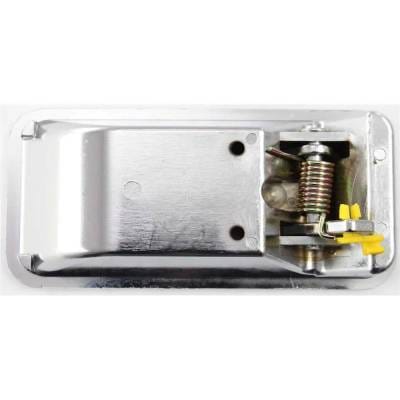 Front Driver Side Exterior Door Handle Compatible With 1999-2006 Jeep Wrangler Chrome With Key Hole thumbnail 8