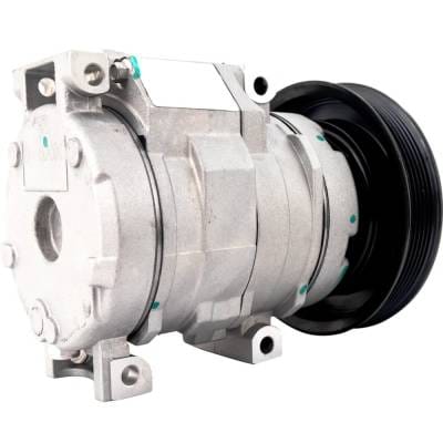 New 6-Groove Pulley A/C Compressor Compatible With Toyota Matrix Base 4 Cyl 1.8L Corolla S 4 Cyl thumbnail 4