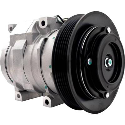 New 6-Groove Pulley A/C Compressor Compatible With Toyota Matrix Base 4 Cyl 1.8L Corolla S 4 Cyl thumbnail 6