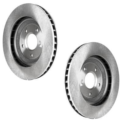 New Front Right And Front Left Brake Disc Compatible With Cadillac Chevrolet Xlr Platinum 8 Cyl 4.6L thumbnail 8