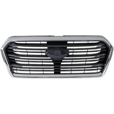 New Chrome Grille Assembly Compatible With Subaru Ascent Convenience 4 Cyl 2.4L Ascent Base 4 Cyl thumbnail 4