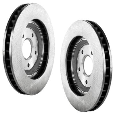 New Front Right And Front Left Brake Disc Compatible With Cadillac Chevrolet Corvette Z06 8 Cyl 5.7L thumbnail 12