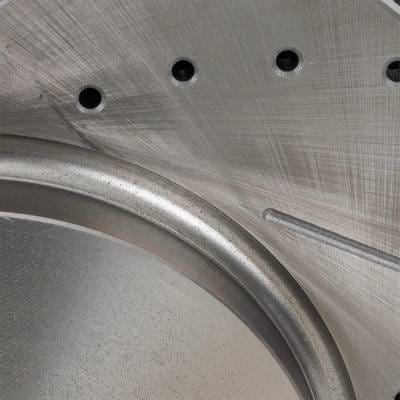 New Cross-Drilled And Slotted Brake Disc Compatible With Cadillac Cts Base 6 Cyl 3.0L Cts Luxury 6 thumbnail 8