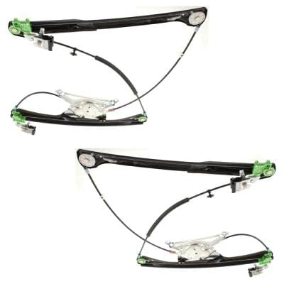New Front Left And Front Right Window Regulator Compatible With Audi A4 Avant 6 Cyl 2.8L A4 Quattro thumbnail 4