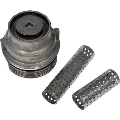 New Aluminum Oil Filter Cover Compatible With Toyota Avalon Touring 6 Cyl 3.5L Highlander Hybrid thumbnail 2