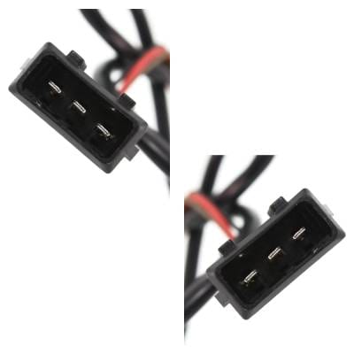 Front Left And Right Exterior Door Handle Compatible With 1994-1997 Volkswagen Passat Textured Black thumbnail 6