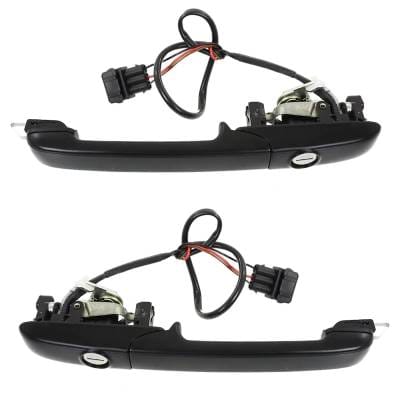 Front Driver And Passenger Side Exterior Door Handle Compatible With 1994-1997 Volkswagen Passat thumbnail 4