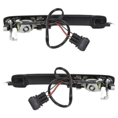Front Driver And Passenger Side Exterior Door Handle Compatible With 1994-1997 Volkswagen Passat thumbnail 5