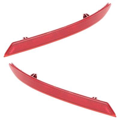 New Rear Left And Rear Right Bumper Reflector Compatible With Volkswagen Jetta Hybrid Trendline 4 thumbnail 4
