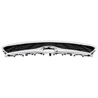 New Black Shell Grille Assembly Compatible With Toyota Highlander Xle 6 Cyl 3.5L Highlander Platinum thumbnail 10