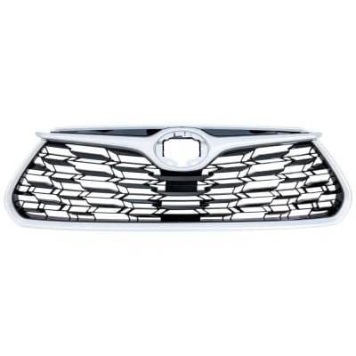 New Black Shell Grille Assembly Compatible With Toyota Highlander Hybrid Bronze Edition 4 Cyl 2.5L thumbnail 4
