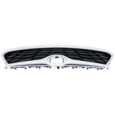 New Black Shell Grille Assembly Compatible With Toyota Highlander L 6 Cyl 3.5L Highlander Xle 6 Cyl thumbnail 10