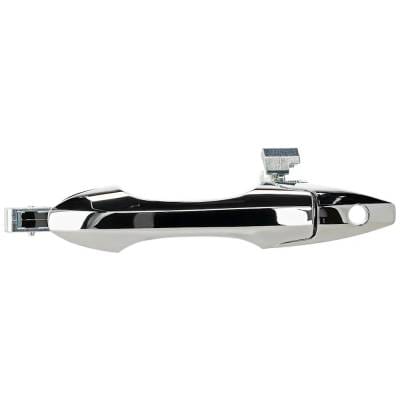 Front Left (Driver Side) Exterior Door Handle Compatible With 2007-2013 Acura Mdx Chrome With Key thumbnail 2