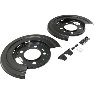New Rear Brake Dust Shields Compatible With Ford F-450 Super Duty Lariat 8 Cyl 6.7L F-250 Super Duty thumbnail 6