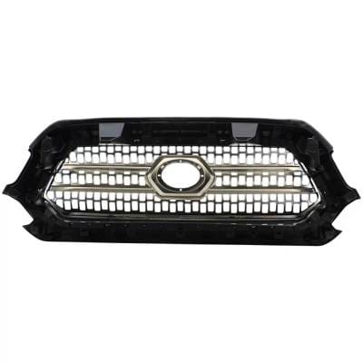 Chrome Grille Assembly Compatible With Toyota Tacoma Trd Off-Road 6 Cyl 3.5L Tacoma Trd Sport 6 Cyl thumbnail 10