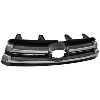 New Black Grille Assembly Compatible With Toyota Highlander Le 6 Cyl 3.5L Highlander Hybrid Le 6 Cyl thumbnail 2