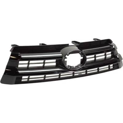 New Black Grille Assembly Compatible With Toyota Highlander Limited 6 Cyl 3.5L Highlander Le 4 Cyl thumbnail 6