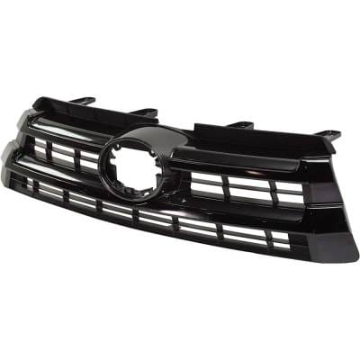 New Black Grille Assembly Compatible With Toyota Highlander Limited 6 Cyl 3.5L Highlander Le 4 Cyl thumbnail 8