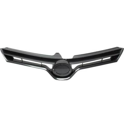New Gray Grille Assembly Compatible With Toyota Corolla Le Eco 4 Cyl 1.8L Corolla Le 4 Cyl 1.8L thumbnail 2
