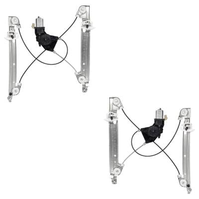 New Front Left And Front Right Window Regulator Compatible With Dodge Caliber Rush 4 Cyl 2.4L thumbnail 2