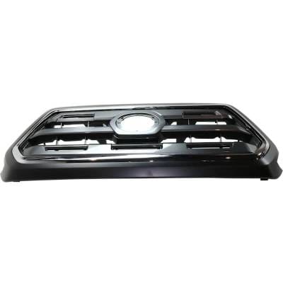 New Chrome Shell Grille Assembly Compatible With Toyota Tacoma Limited 6 Cyl 3.5L 2016-2017 thumbnail 12