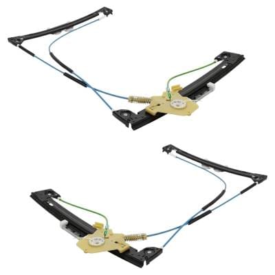 New Front Left And Front Right Window Regulator Compatible With Mini Cooper Base 4 Cyl 1.6L thumbnail 2