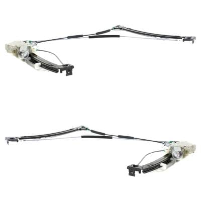 New Front Left And Front Right Window Regulator Compatible With Mini Cooper Base Cooper S 2005
