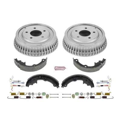 New Rear Brake Drum And Shoe Kit Compatible With Pontiac Trans Sport Base 6 Cyl 3.1L Century Custom thumbnail 2