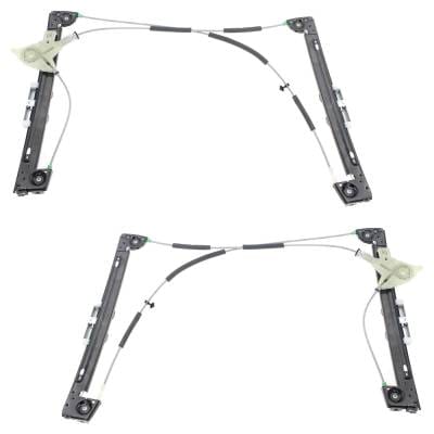 New Front Left And Front Right Window Regulator Compatible With Mini Cooper Base 4 Cyl 1.6L Cooper thumbnail 2