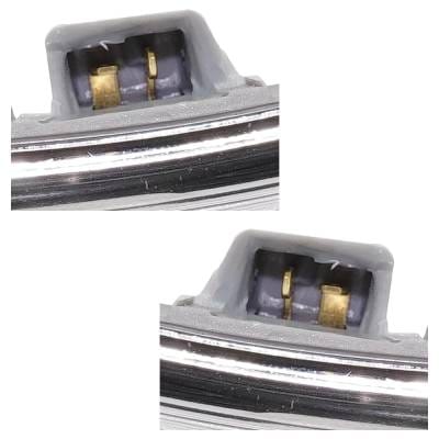 New Pair Of Mirror Turn Signal Light Compatible With Volkswagen Passat Lux 4 Cyl 2.0L Jetta thumbnail 14