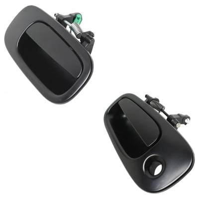 Front Driver And Passenger Side Exterior Door Handle Compatible With 2006-2010 Dodge Challenger thumbnail 2