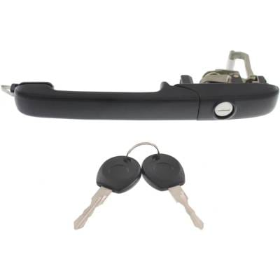 Front Left (Driver Side) Exterior Door Handle Compatible With 1994-1997 Volkswagen Passat Textured thumbnail 2