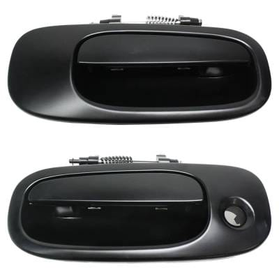 Front Driver And Passenger Side Exterior Door Handle Compatible With 2006-2010 Dodge Charger Dodge