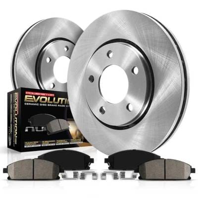 New Front Brake Disc And Pad Kit Compatible With Eagle Summit Dl 4 Cyl 2.4L Summit Base 4 Cyl 2.4L thumbnail 2