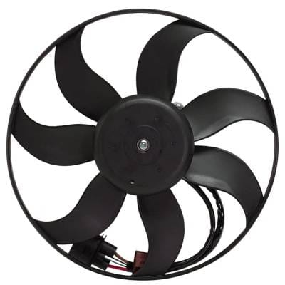 New Left Cooling Fan Assembly Compatible With Volkswagen Jetta Gli Autobahn 4 Cyl 2.0L Jetta thumbnail 2
