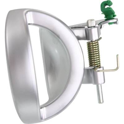 Front Left (Driver Side) Interior Door Handle Compatible With 2007-2011 Dodge Nitro Chrome Without thumbnail 6
