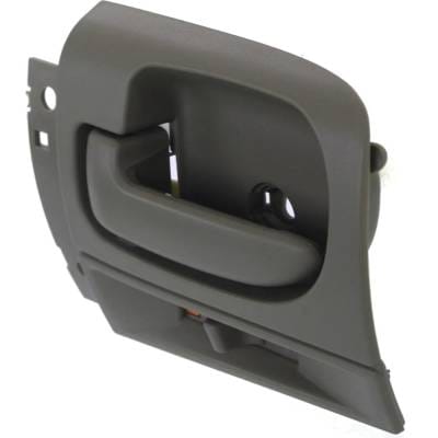 Front Driver Side Interior Door Handle Compatible With 2001-2004 Dodge Dakota Gray With Lock Button thumbnail 4
