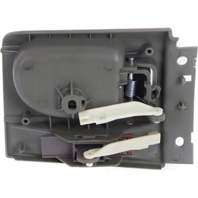 Front Driver Side Interior Door Handle Compatible With 2001-2004 Dodge Dakota Gray With Lock Button thumbnail 10