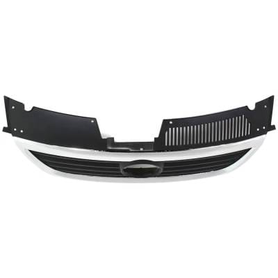 New Chrome Shell Grille Assembly Compatible With Volkswagen Passat Value Edition 4 Cyl 2.0L Passat thumbnail 10