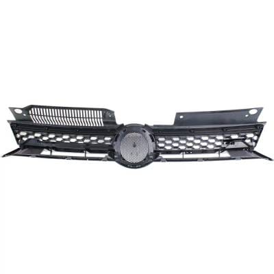 New Black Grille Assembly Compatible With Volkswagen Gti Driver's Edition 4 Cyl 2.0L Gti Base 4 Cyl thumbnail 10
