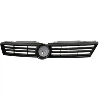 New Black Grille Assembly Compatible With Volkswagen Jetta S 5 Cyl 2.5L Jetta Highline Tdi 4 Cyl thumbnail 2