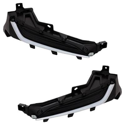 New Front Left And Front Right Fog Light Cover Compatible With Lexus Rx450h Base 6 Cyl 3.5L Rx350l thumbnail 2