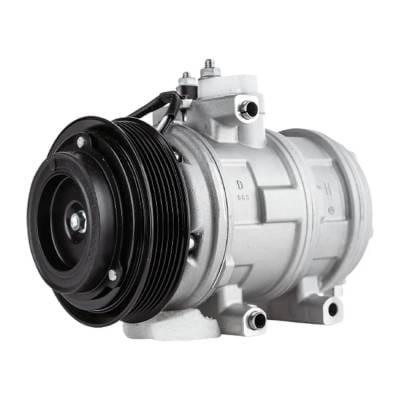 New 6-Groove Pulley A/C Compressor Compatible With Ford F-250 Super Duty Platinum 8 Cyl 6.2L F-650 thumbnail 2